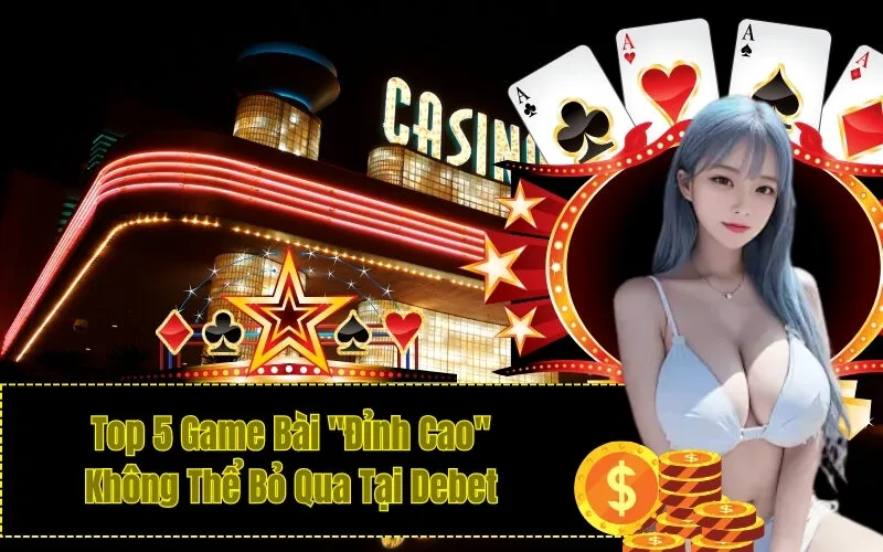 Top 5 Game Bài "Đỉnh Cao" Không Thể Bỏ Qua Tại Debet