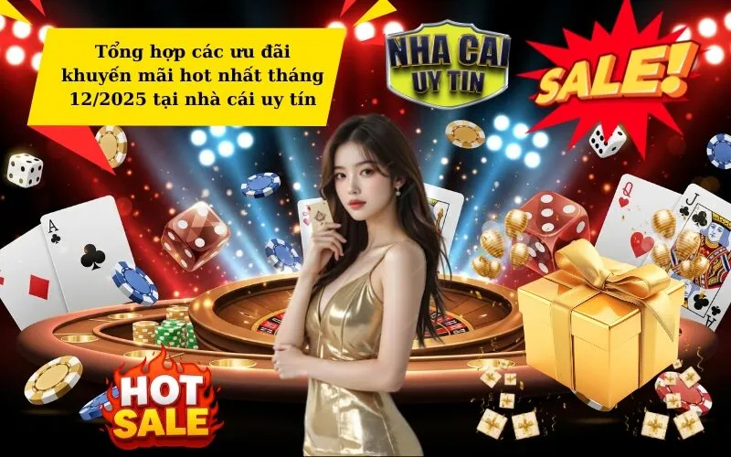 Tổng hợp các ưu đãi khuyến mãi hot nhất tháng 12/2025 tại nhà cái uy tín
